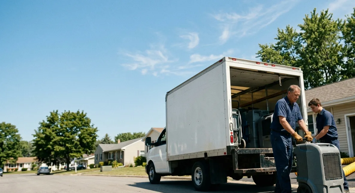 Water Damage Cleanup in Farmersburg, IA near me